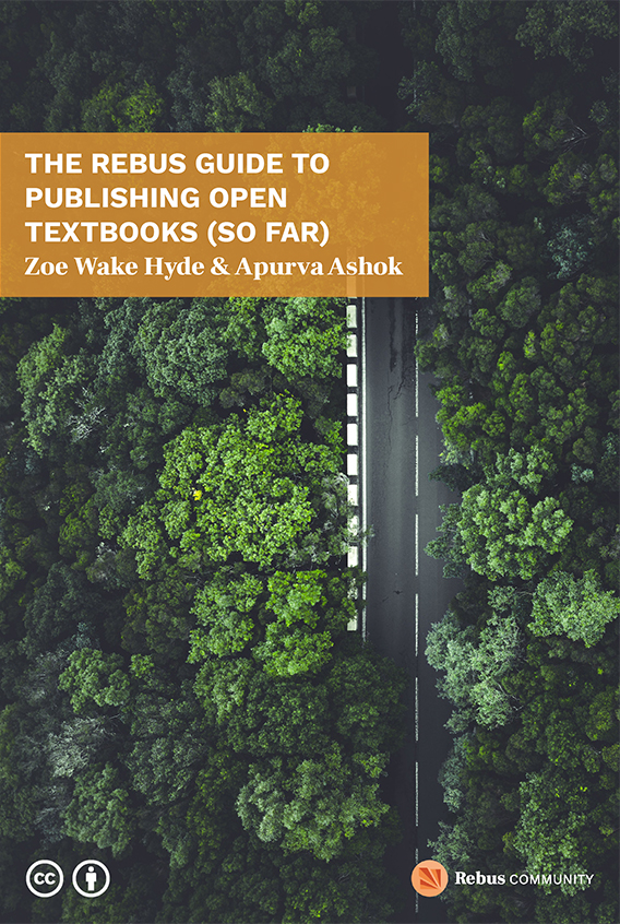 cover image of the Rebus Guide to Publishing Open Textbooks